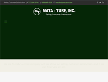 Tablet Screenshot of mataturf.com